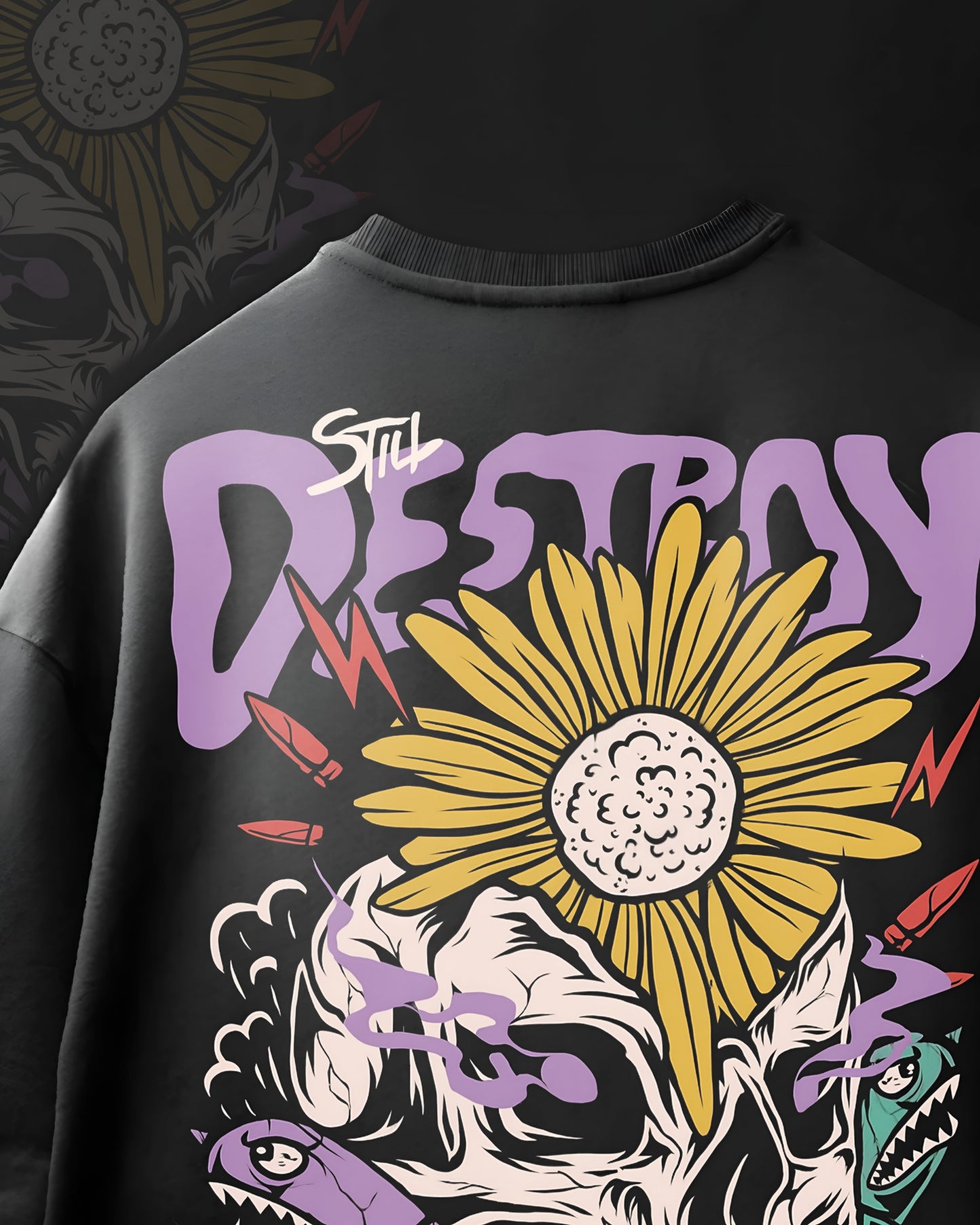 Destroy Unisex Oversized T-shirt