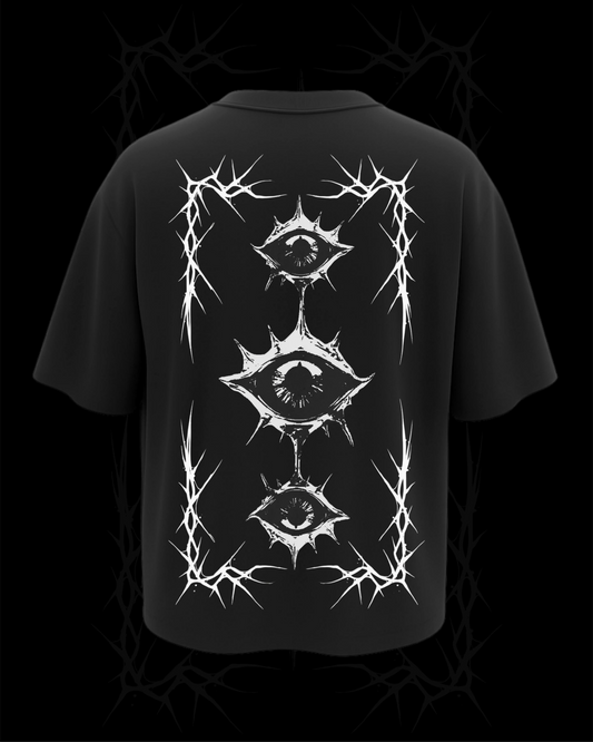 Evil Eyes Unisex Oversized Tee