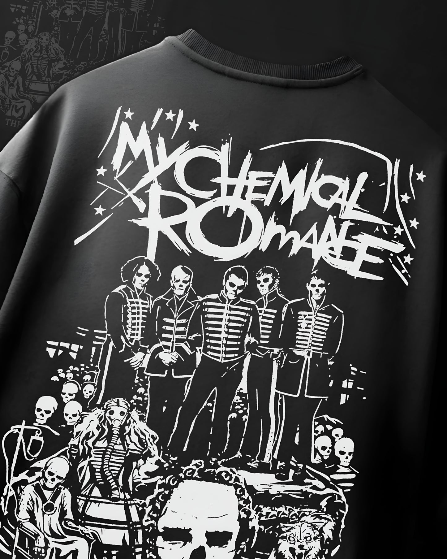 Mychemical Romance Unisex Oversized T-shirt