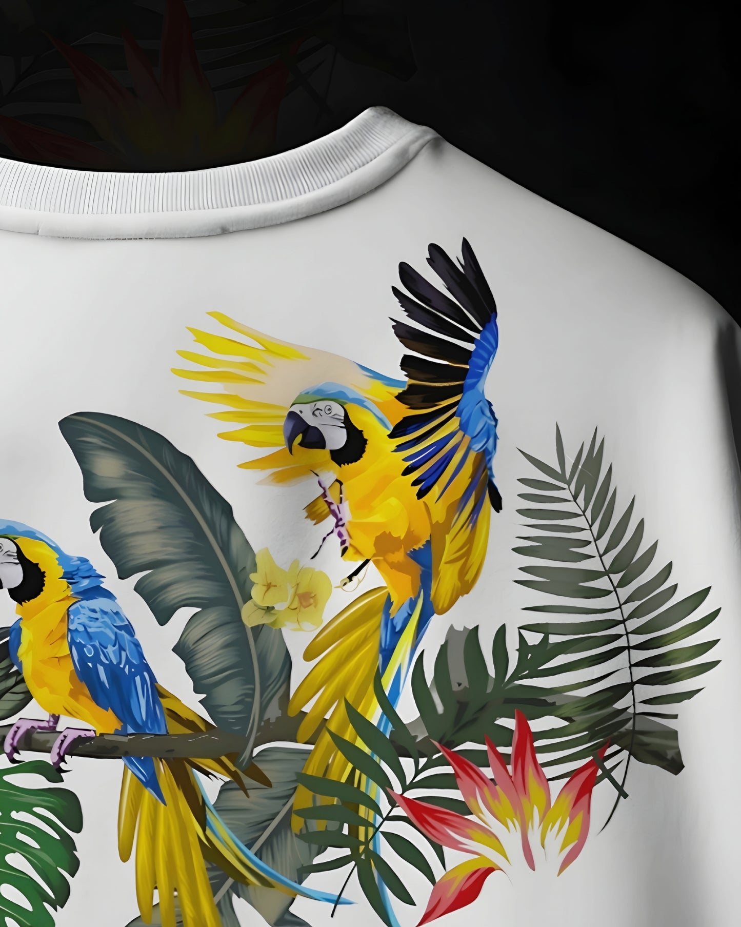 Tropical Trellis Oversized T-shirt