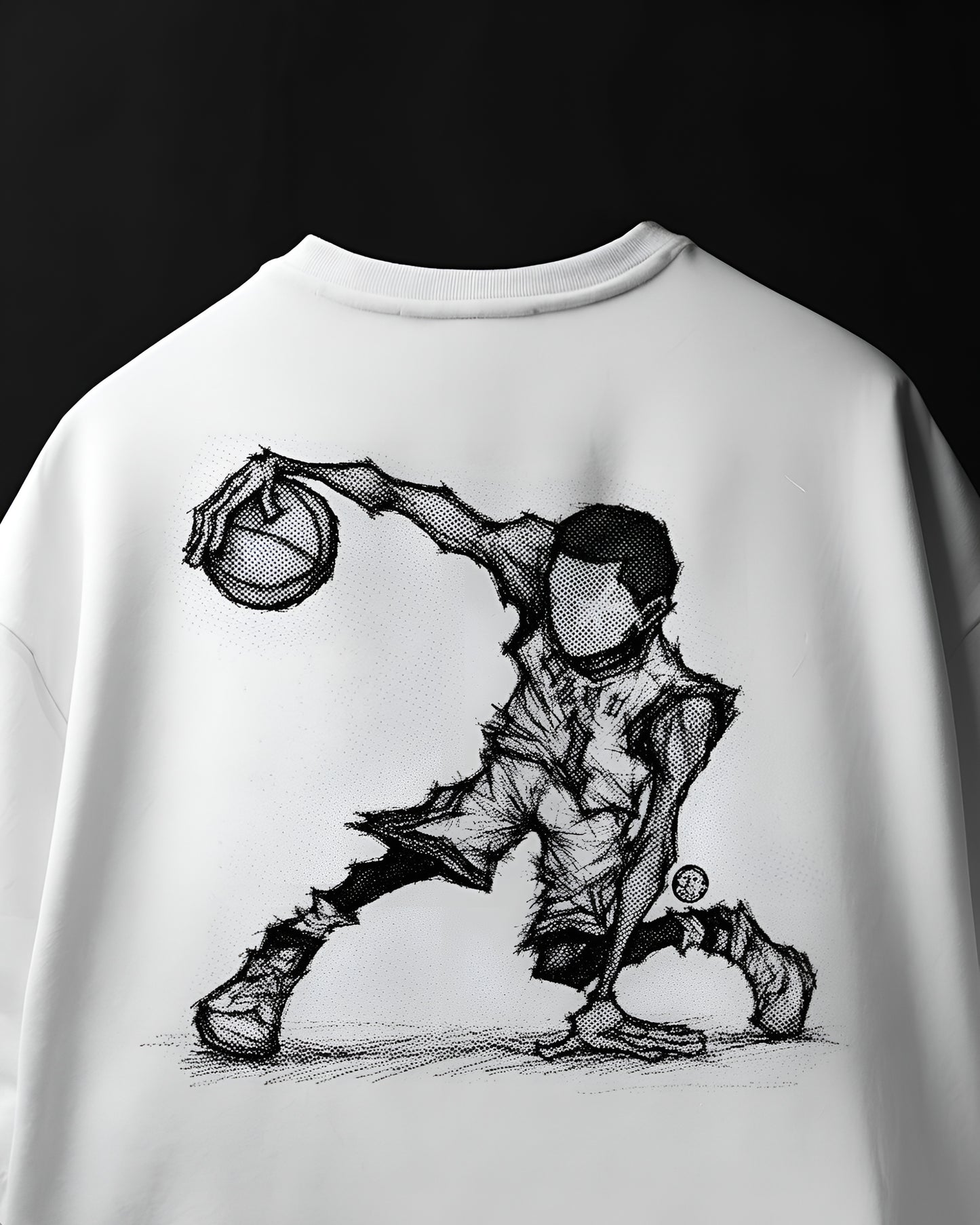 Off the Dribble Oversized Tee