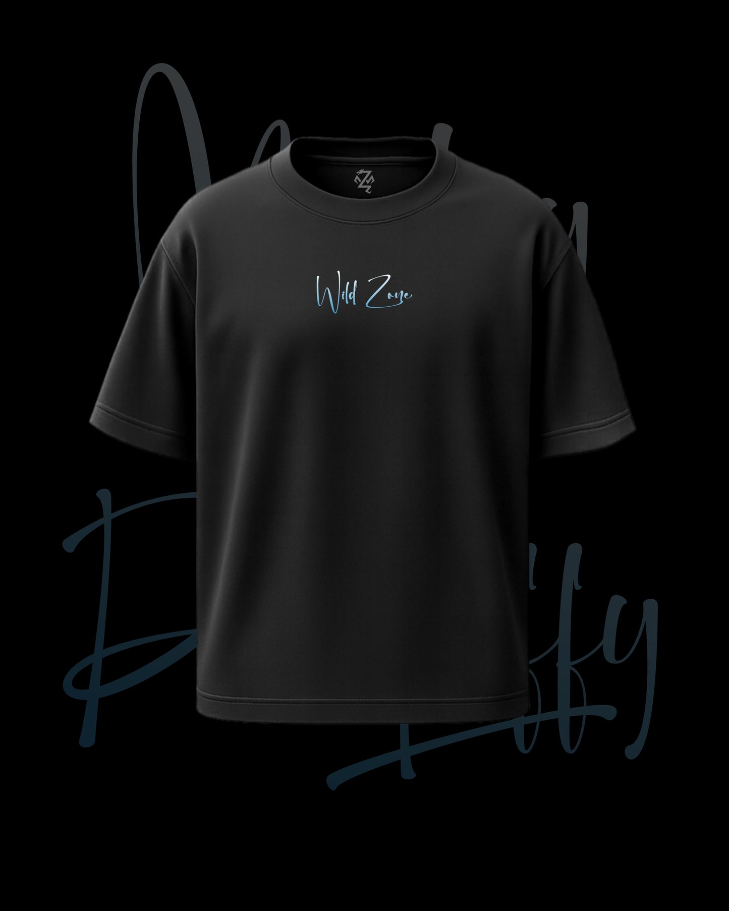 Monkey D Luffy Unisex Oversized Black Tee