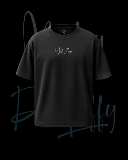 Monkey D Luffy Unisex Oversized Black Tee