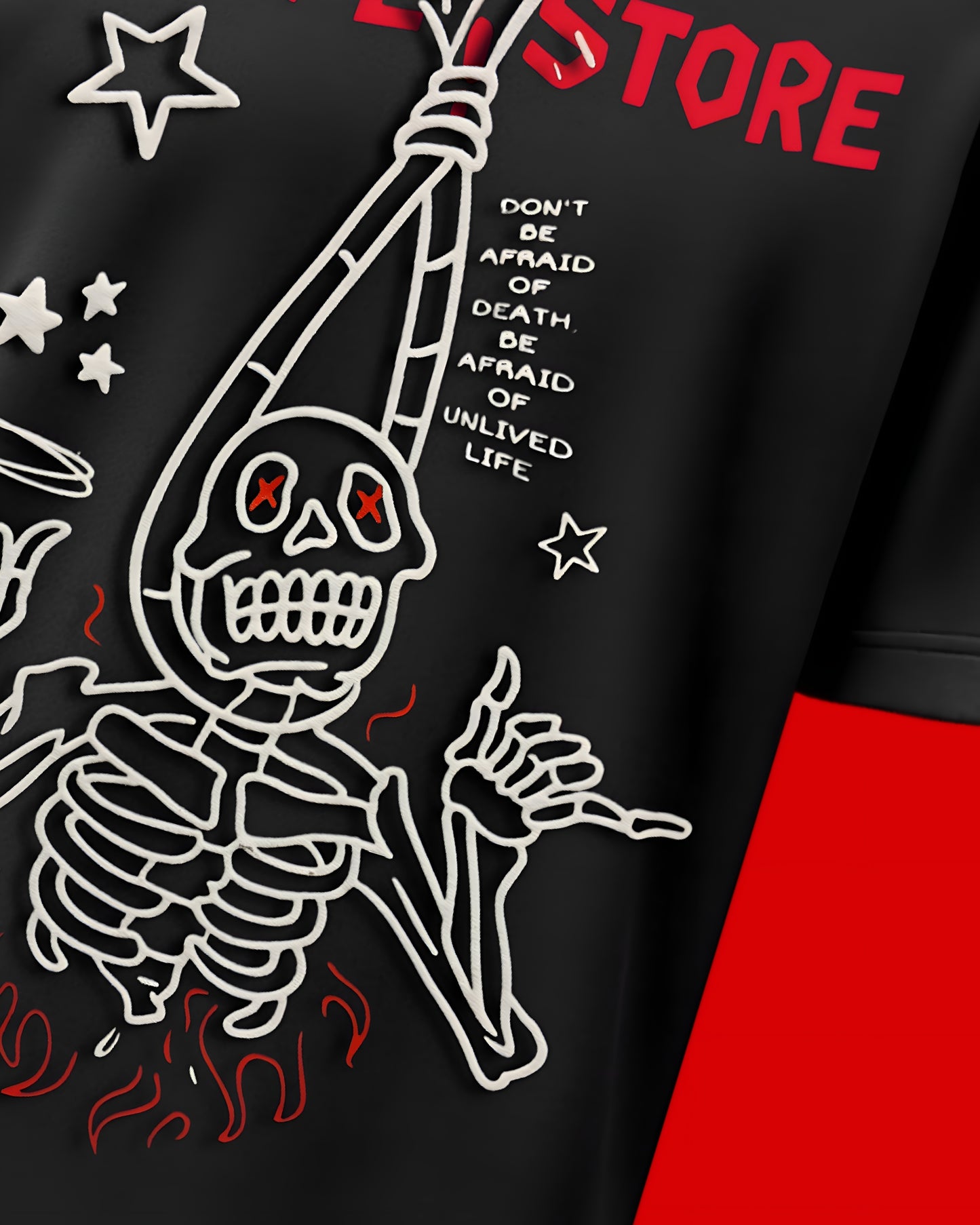 Deathless Hype Unisex Oversized Tee