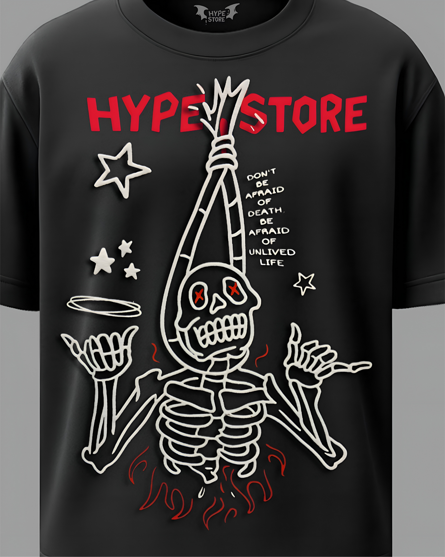 Deathless Hype Unisex Oversized Tee