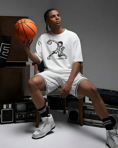 Off the Dribble Oversized Tee