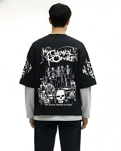 Mychemical Romance Unisex Oversized T-shirt