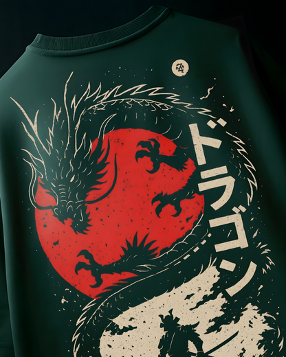 Japanese Drake Unisex Oversized Tee🐉