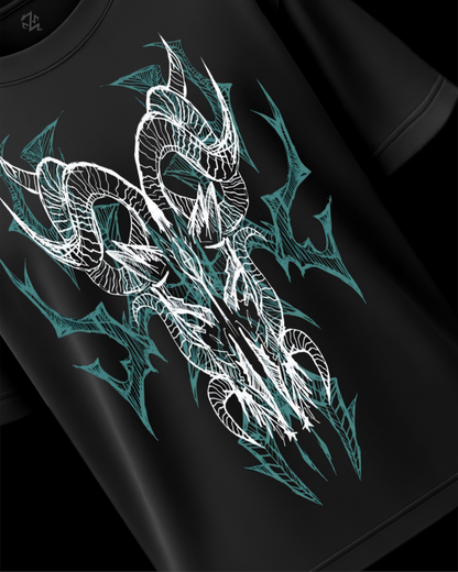 Horn Unisex Oversized Tee