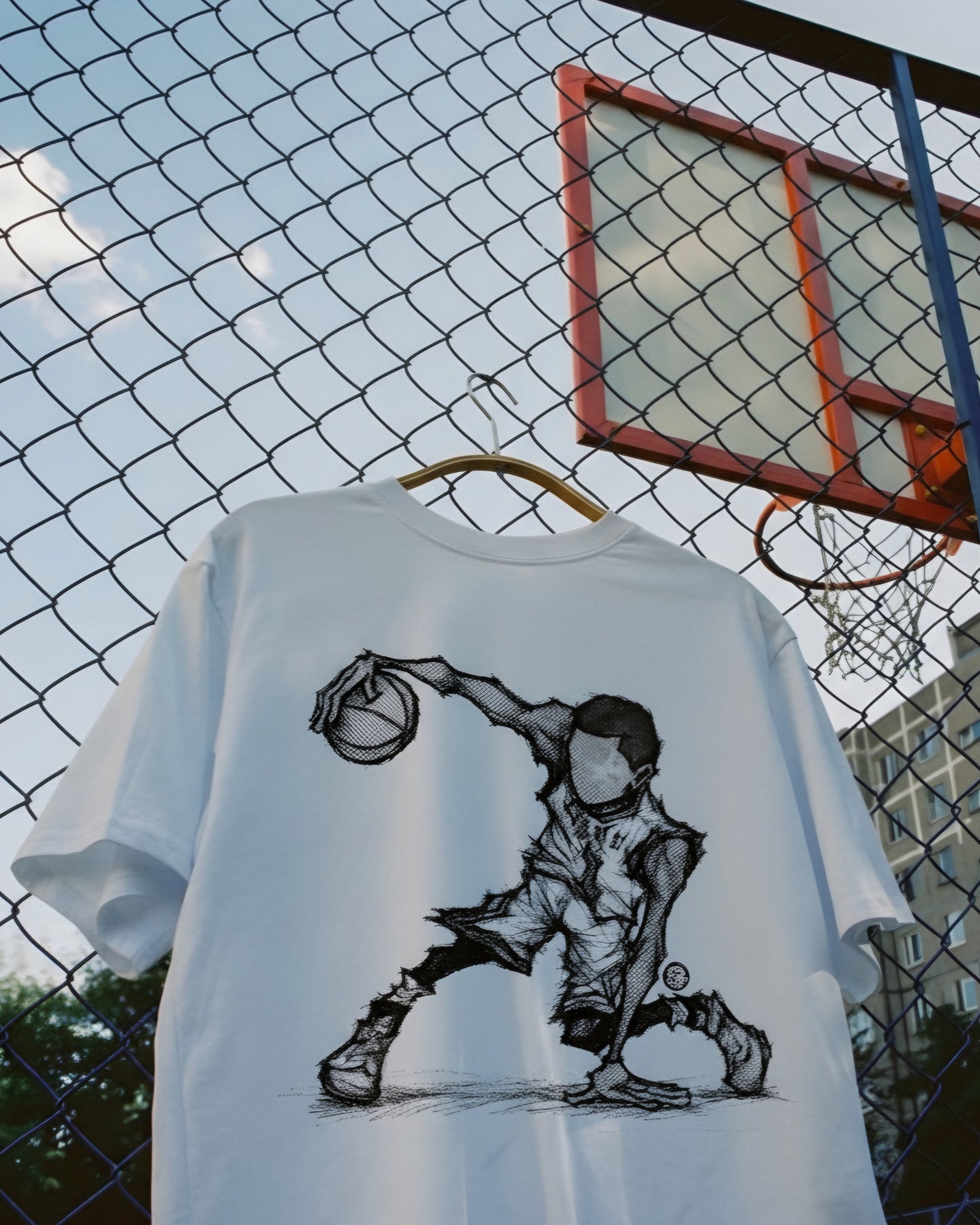 Off the Dribble Oversized Tee