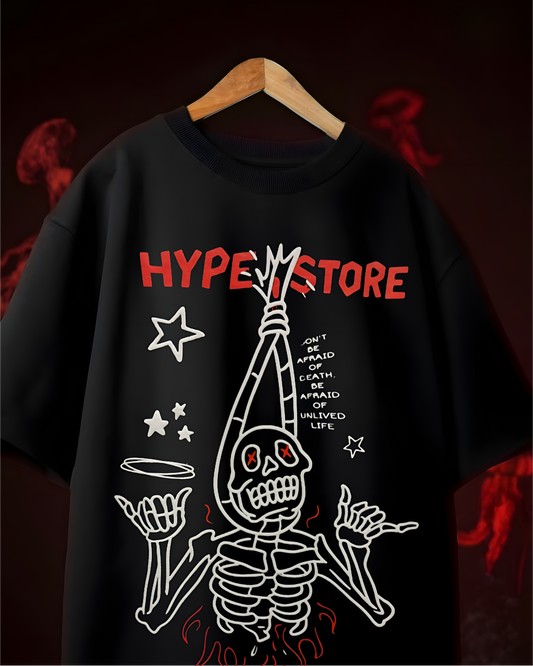 Deathless Hype Unisex Oversized Tee