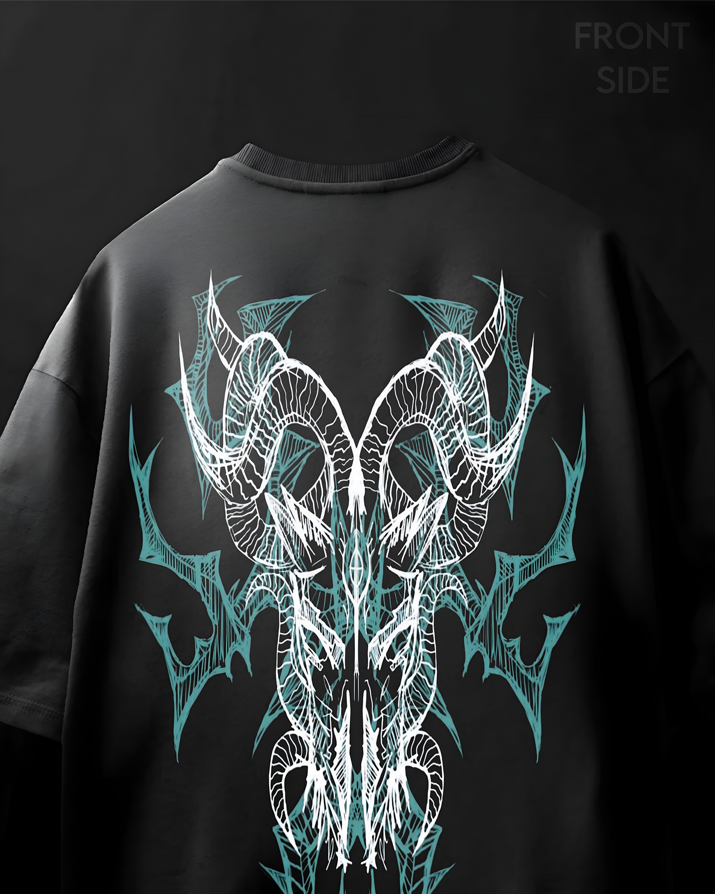Horn Unisex Oversized Tee