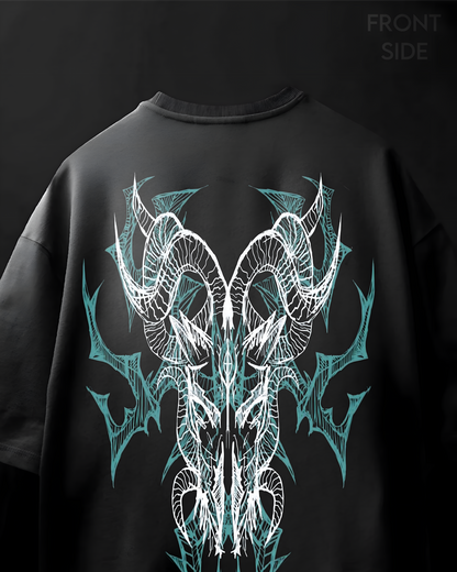 Horn Unisex Oversized Tee