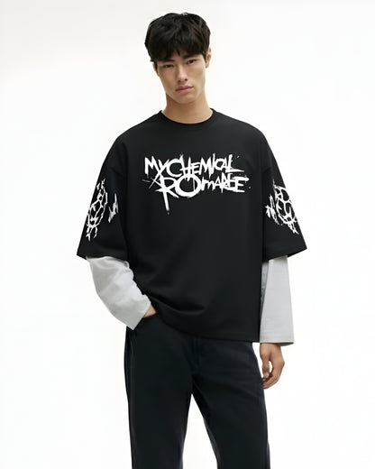 Mychemical Romance Unisex Oversized T-shirt