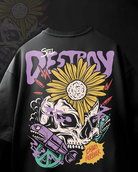 Destroy Unisex Oversized T-shirt