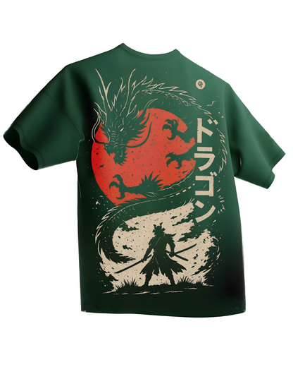 Japanese Drake Unisex Oversized Tee🐉