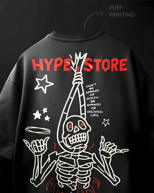 Deathless Hype Unisex Oversized Tee