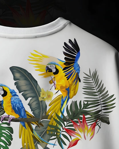 Tropical Trellis Oversized T-shirt