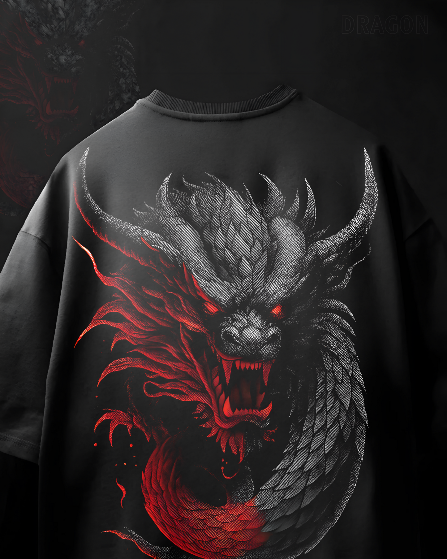 Dragon Unisex Oversized Tee